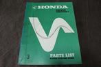 Honda CB500 CB500K1 1973 motorcycle parts list CB 500K1, Motoren, Ophalen of Verzenden, Honda