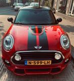 MINI 1.5 Cooper 5D AUT 13-2-2017 Rood/ Zwart, Auto's, Mini, 136 pk, Zwart, Leder, USB
