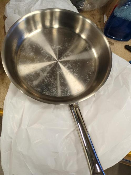 Demeyere Resto 3 Koekenpan 32 cm – Gebruikt, topkwaliteit, Huis en Inrichting, Keuken | Potten en Pannen, Gebruikt, Koekenpan of Braadpan