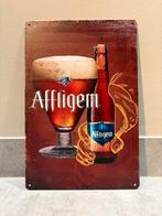 Mancave Bar Café Wanddecoratie metalen bordje Affligem bier, Ophalen of Verzenden, Zo goed als nieuw, Reclamebord, Plaat of Schild
