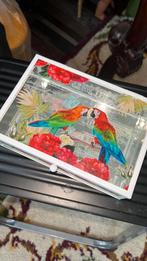 Glazen kistje, Antiek en Kunst, Ophalen of Verzenden