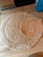 Jollein Rond Teddy Boxkleed + bijpassende Boxzak, Kinderen en Baby's, Boxen, Ophalen of Verzenden, Zo goed als nieuw, Rond, Boxkleed