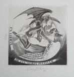 Exlibris J. Czaschka, gevecht tussen goed en kwaad, Verzenden