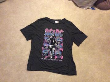 AC/DC T-shirt "Blow up your Video" Maat S. Divided H&M beschikbaar voor biedingen
