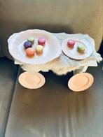 Grindley Peach Petal taart schaal en 2x bordjes, Antiek en Kunst, Antiek | Servies los, Ophalen