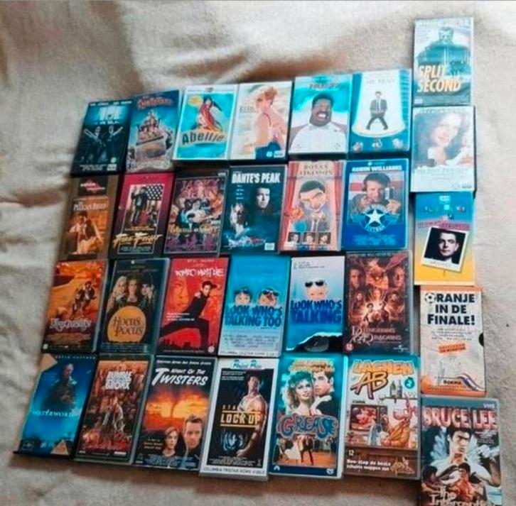 29 videobanden o.a Waterworld, Lock up, Split second., Cd's en Dvd's, VHS | Film, Gebruikt, Overige genres, Alle leeftijden, Ophalen of Verzenden