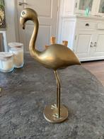 Vintage Messing Flamingo Beeld, Antiek en Kunst, Ophalen