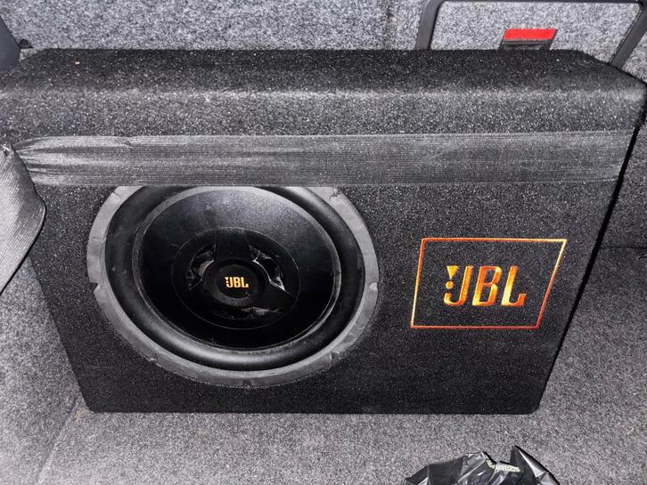 JBL Subwoofer + versterker, Auto diversen, Autospeakers, Gebruikt, Ophalen of Verzenden