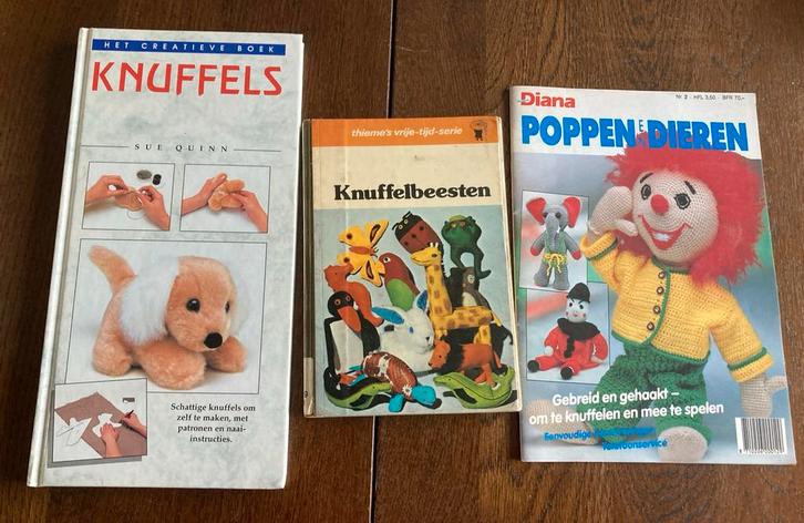 Knuffelboeken: Knuffels, Knuffelbeesten, Poppen & Dieren, Boeken, Hobby en Vrije tijd, Gelezen, Breien en Haken, Geschikt voor kinderen