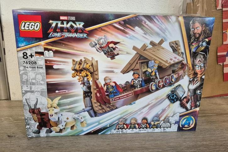 LEGO  76208 Marvel Het Geitenschip, Kinderen en Baby's, Speelgoed | Duplo en Lego, Nieuw, Ophalen of Verzenden
