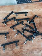 13 zwarte handgreepjes afstand schroef 10 cm, Ophalen of Verzenden, Zo goed als nieuw, Minder dan 150 cm, Minder dan 100 cm