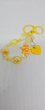 Pompompurin Sleutelhanger - Kawaii Geel, Ophalen of Verzenden, Nieuw, Overige materialen