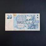 20 kronen Tsjechië #013, Verzenden, Overige landen, Los biljet