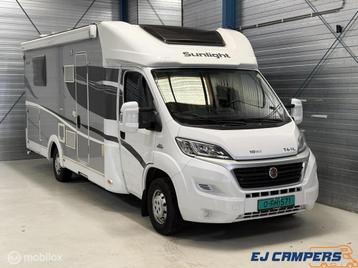 Fiat Sunlight/Carado T69L Queensbed! beschikbaar voor biedingen