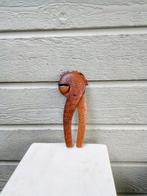 Houten notenkraker mooi bewerkt., Ophalen of Verzenden, Gebruikt