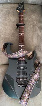 GBStof008 Gitaarband zwart paars beige barok bohemian 151cm, Muziek en Instrumenten, Verzenden, Nieuw, Akoestische gitaar