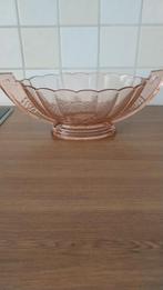 Vintage schaal, Schaal, Ophalen of Verzenden, Ovaal, Glas