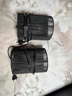 Set zwarte lampen., Ophalen of Verzenden, Zo goed als nieuw