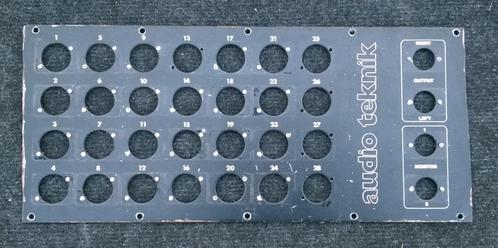 Connectorplaat met kast, voor multi-kabel, 28 in - 4 uit, Muziek en Instrumenten, Kabels en Stekkers, Gebruikt, Apparatuur, Ophalen of Verzenden