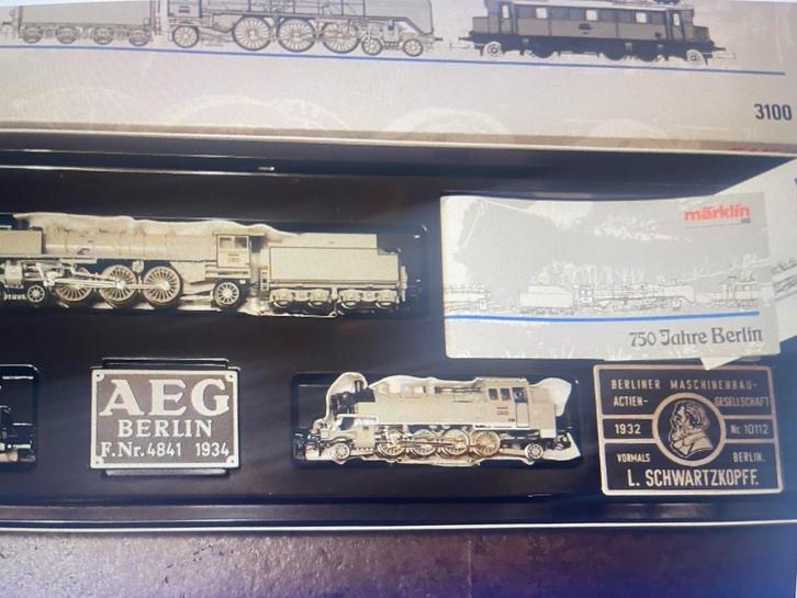 ** NIEUW ** Märklin 3100 - Drie locs in ovp ** NIEUW **, Hobby en Vrije tijd, Modeltreinen | H0, Nieuw, Locomotief, Wisselstroom