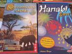 Carcassonne Safari & Hanabi (grote variant), Hobby en Vrije tijd, Gezelschapsspellen | Bordspellen, Ophalen of Verzenden, Zo goed als nieuw