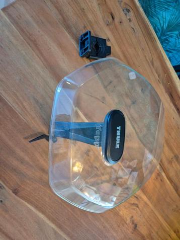 Thule Yepp windscherm met bevestigingsblok – compleet en ste beschikbaar voor biedingen