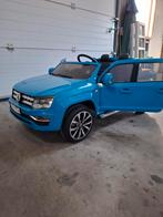 Volkswagen Amarok Kinderauto 2x12V RC blauw, Ophalen of Verzenden, Zo goed als nieuw