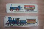 Houten locomotief borden, Ophalen of Verzenden, Gebruikt, Trein, Overige typen