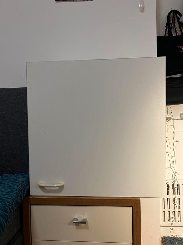 Witte IKEA kast - Gebruikt, maar functioneert prima!, Huis en Inrichting, Kasten | Kledingkasten, Gebruikt, 100 tot 150 cm, 50 tot 100 cm