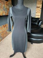 Zwart / grijs bodycon jurkje maat S/M, H&M, Zwart, Ophalen of Verzenden, Zo goed als nieuw