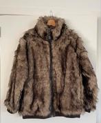 Wade Faux Fur coat, fake fur bontjas Iets Frans… maat M, Kleding | Dames, Ophalen, Zo goed als nieuw, Maat 38/40 (M), Bruin