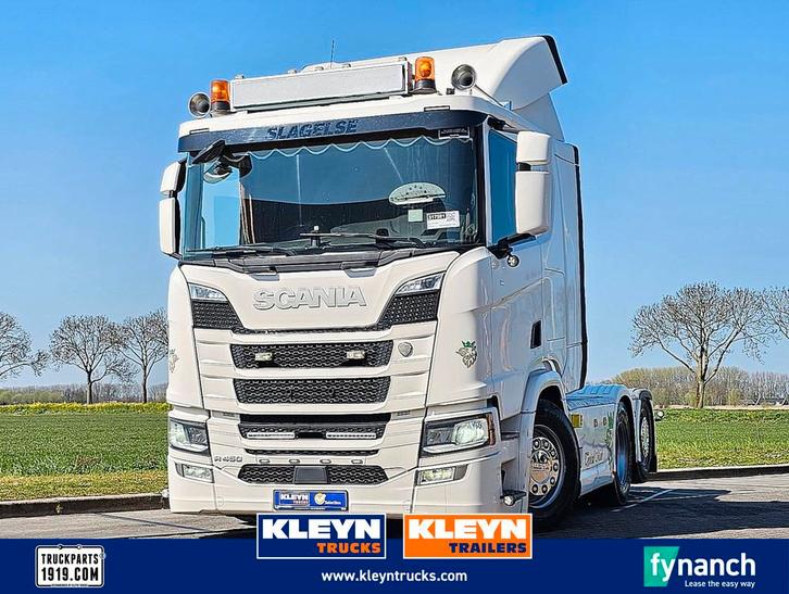 SCANIA R450 6x2*4nb ret. leather, Auto's, Vrachtwagens, Bedrijf, Te koop, ABS, Airconditioning, Cruise Control, Traction-control
