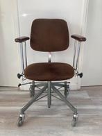 Vintage bureaustoel, mint conditie!, Ophalen, Zo goed als nieuw, Bruin, Bureaustoel