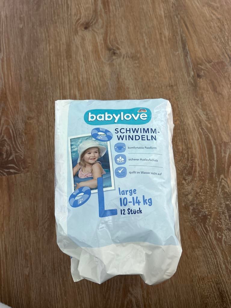Babylove Zwemluiers L (10-14 kg) - Nieuw, Jongetje of Meisje, Nieuw, Overige maten, Ophalen of Verzenden