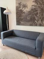 IKEA 2-zitsbank vissle grijs, Huis en Inrichting, Tweepersoons, 75 tot 100 cm, Ophalen of Verzenden, Zo goed als nieuw