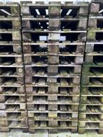 Europallets 75 stuks met massieve klossen, Doe-het-zelf en Verbouw, Hout en Planken, Gebruikt, Minder dan 200 cm, Minder dan 25 mm