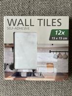 Zelfklevende Wandtegels 12 stuks, Doe-het-zelf en Verbouw, Tegels, Overige materialen, Wandtegels, Nieuw, Ophalen of Verzenden
