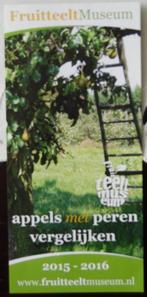 Foldertje -  Fruitteeltmuseum - Kapelle, Ophalen, Zo goed als nieuw, Overige typen