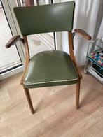 Polonio stoel vintage groen skai, Ophalen, Zo goed als nieuw, Overige kleuren, Eén