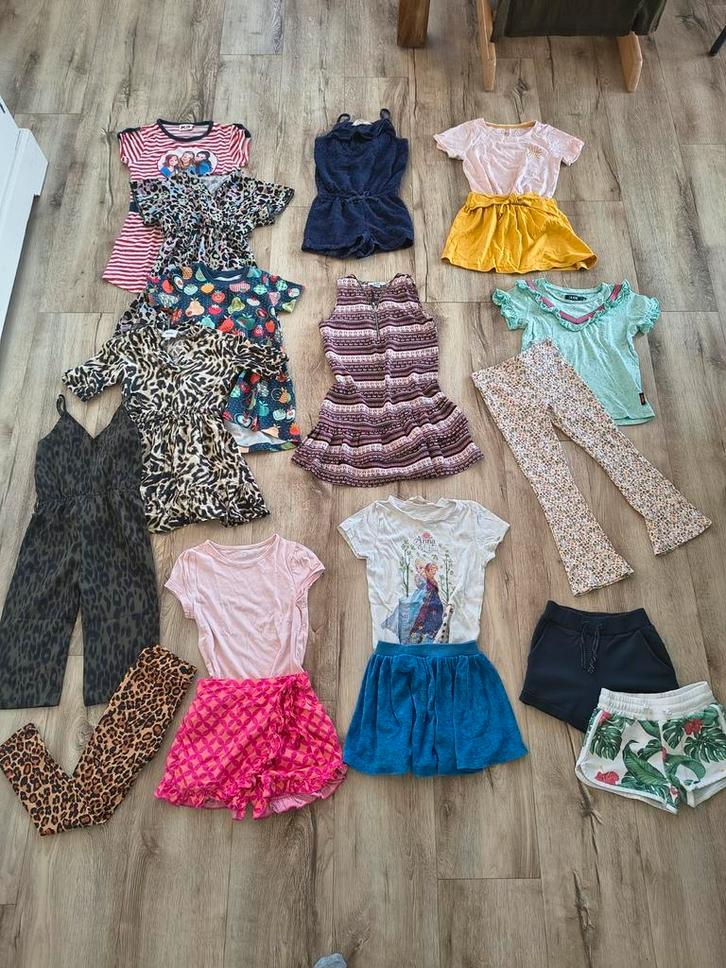 Prachtig pakket zomerkleding, meiden kledingpakket, 110/116., Kinderen en Baby's, Kinderkleding | Kinder-kledingpakketten, Zo goed als nieuw
