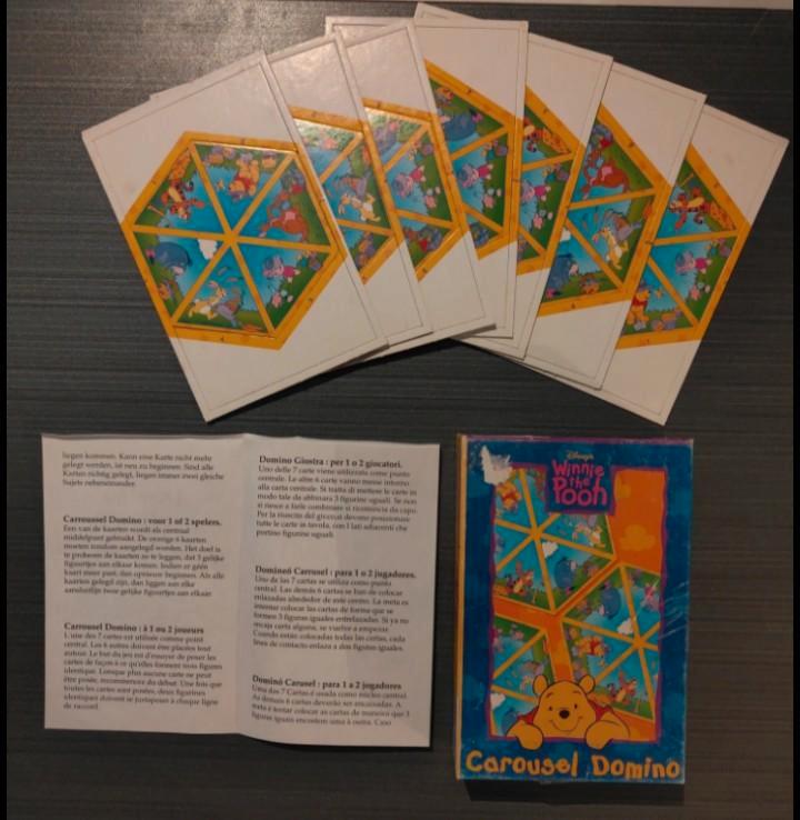 Winnie the Pooh Carousel domino, Kinderen en Baby's, Speelgoed | Educatief en Creatief, Ophalen of Verzenden