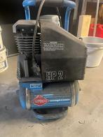 Compressor 220v 2 pk werkend weg gezet HP 2, Doe-het-zelf en Verbouw, Compressors, 25 tot 100 liter, Ophalen of Verzenden, Zo goed als nieuw