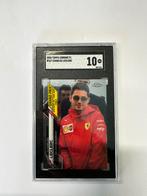Charles Leclerc Topps Chrome Formule 1 2020 Rookie GRADED 10, Hobby en Vrije tijd, Stickers en Plaatjes, Ophalen of Verzenden