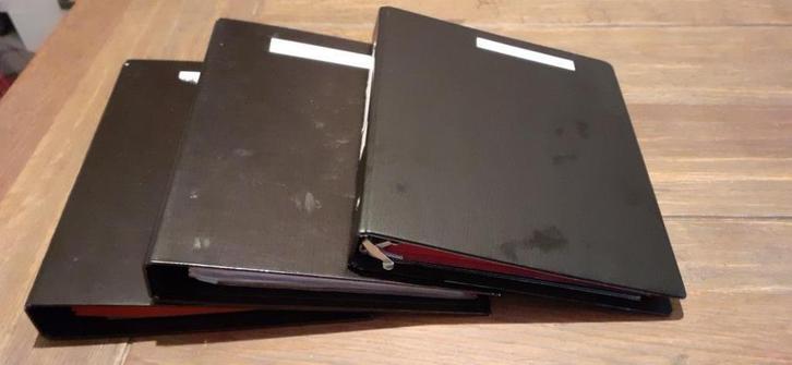 Diverse muntbladen in 3 mappen., Postzegels en Munten, Munten en Bankbiljetten | Toebehoren, Verzamelmap, Ophalen of Verzenden