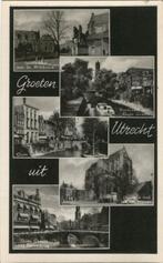 Utrecht 5 luik groeten uit, Verzenden, 1940 tot 1960, Ongelopen, Utrecht