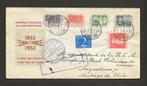 Enveloppe FDC E10 met stempel Amsterdam 04-11-1952, Na 1940, Verzenden, Gestempeld