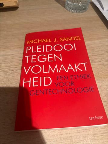 Michael J. Sandel - Pleidooi tegen volmaaktheid (nieuw boek) beschikbaar voor biedingen
