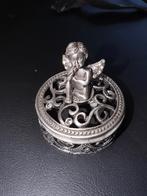 Mooi doosje van zilver tin, Ophalen of Verzenden
