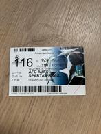 Ajax - Sparta Praag ticket 22-11-2005, Verzamelen, Sportartikelen en Voetbal, Ophalen of Verzenden