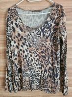Panterprint top van tramontana maat M, Maat 38/40 (M), Bruin, Tramontana, Ophalen of Verzenden